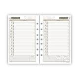 AT-A-GLANCE® 1-Page-Per-Day Planner Refills, 8.5 x 5.5, White Sheets, 12-Month (Jan to Dec): 2026 (AAG48112521) Each