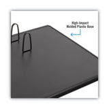AT-A-GLANCE® Desk Calendar Base for Loose-Leaf Refill, 2 Rings, 4.5" x 8", Black (AAGE2100) Each