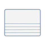 Creativity Street® Dry Erase Student Boards, 12 x 9, Blue/White Surface, 10/Set (CKC988210) Set of 10