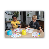 Prang® Washable Paint, 12 Assorted Colors, 16 oz Dispenser-Cap Bottle, 12/Pack (DIX10796) Set of 16