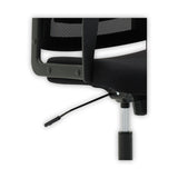 OIF Mesh Mid-Back Chair, Supports Up to 225 lb, 17" to 21.5" Seat Height, Black (OIFMS4217) Each