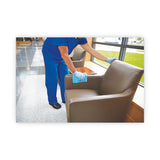Rubbermaid® Commercial Microfiber Cleaning Cloths, 12 x 12, Blue, 24/Pack (RCP1820579) Bag of 24