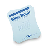 Roaring Spring® Examination Blue Book, Wide/Legal Rule, Blue Cover, (4) 8.5 x 7 Sheets (ROA77510) Each