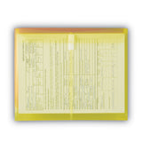 Smead™ Poly Side-Load Envelopes, Fold-Over Closure, 9.75 x 11.63, Assorted Colors, 6/Pack (SMD89669) Each
