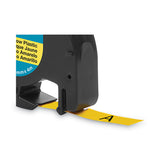 DYMO® LetraTag Plastic Label Tape Cassette, 0.5" x 13 ft, Yellow (DYM91332) Each