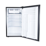Alera™ 3.2 Cu. Ft. Refrigerator with Chiller Compartment, Black (ALERF333B) Each