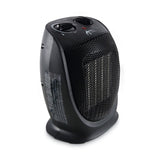 Alera® Ceramic Heater, 1,500 W, 7.12 x 5.87 x 8.75, Black (ALEHECH09) Each