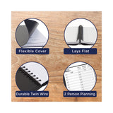 AT-A-GLANCE® Two-Person Group Daily Appointment Book, 11 x 8, Black Cover, 12-Month (Jan to Dec): 2026 (AAG7022205) Each