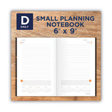 AT-A-GLANCE® One-Day-Per-Page Planning Notebook, 9 x 6, Dark Brown/Orange Cover, 12-Month (Jan to Dec): 2026 (AAG70620130) Each