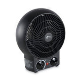 Alera® Heater Fan, 1,500 W, 8.25 x 4.37 x 9.5, Black (ALEHEFF10B) Each