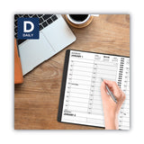 AT-A-GLANCE® Two-Person Group Daily Appointment Book, 11 x 8, Black Cover, 12-Month (Jan to Dec): 2026 (AAG7022205) Each