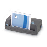 GBC® 24-Sheet 3230ST Electric Two- to Three-Hole Adjustable Punch/Stapler, 9/32" Holes, Gray (GBC7704280) Each