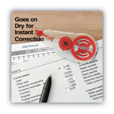 Universal® Correction Tape Dispenser, Non-Refillable, White Applicator, 0.2" x 315", 6/Pack (UNV75606) Pack of 6