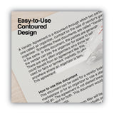 Universal® Double-sided Adhesive Tape Roller, 0.38" x 32.83 ft, Dries Clear, 2/Pack (UNV75614) Pack of 2