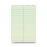 Universal® Steno Pads, Pitman Rule, Red Cover, 60 Green-Tint 6 x 9 Sheets (UNV76610) Each