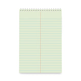Universal® Steno Pads, Gregg Rule, Red Cover, 80 Green-Tint 6 x 9 Sheets, 6/Pack (UNV86920PK) Pack of 6