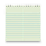 Universal® Steno Pads, Gregg Rule, Red Cover, 80 Green-Tint 6 x 9 Sheets, 6/Pack (UNV86920PK) Pack of 6