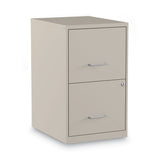 Alera® Soho Vertical File Cabinet, 2 Drawers: File/File, Letter, Putty, 14" x 18" x 24.1" (ALESVF1824PY) Each