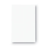 Universal® Scratch Pads, Unruled, 5 x 8, White, 100 Sheets, 12/Pack (UNV35615) Pack of 12