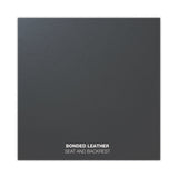 Alera® Alera Reception Lounge WL 3-Seat Sofa, 65.75w x 26d.13 x 33h, Black/Mahogany (ALERL2319M) Each