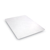 deflecto® EconoMat All Day Use Chair Mat for Hard Floors, Rolled Packed, 46 x 60, Clear (DEFCM2E442FCOM) Each