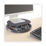 Kensington® Spin2 Monitor Stand with SmartFit, 12.6" x 12.6" x 2.25" to 3.5", Black, Supports 40 lbs (KMW52787) Each