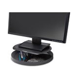 Kensington® Spin2 Monitor Stand with SmartFit, 12.6" x 12.6" x 2.25" to 3.5", Black, Supports 40 lbs (KMW52787) Each