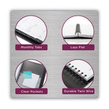 At-A-Glance Contemporary Monthly Planner, 8.75 x 7, Black Cover, 12-Month January 2026 to December 2026 (AAG70120X05) Each