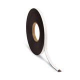 U Brands Magnetic Adhesive Tape Roll, 0.5" x 50 ft, Black (UBRFM2321) 1 Roll