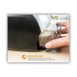 Bostitch® QuietSharp Executive Electric Pencil Sharpener, AC-Powered, 4 x 7.5 x 5, Black/Graphite (BOSEPS8HDBLK) Each