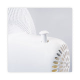 Alera® 12" 3-Speed Oscillating Desk Fan, Plastic, White (ALEFAN122W) Each