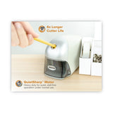 Bostitch® QuietSharp Executive Electric Pencil Sharpener, AC-Powered, 4 x 7.5 x 5, Gray (BOSEPS8HDGRY) Each