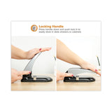 Bostitch® 40-Sheet EZ Squeeze Two-Hole Punch, 9/32" Holes, Black/Silver (ACI2340) Each