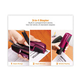 Bostitch® Epic Stapler, 25-Sheet Capacity, Magenta (BOSB777RMAG) Each