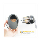 Bostitch® Antimicrobial Manual Pencil Sharpener, Manually-Powered, 5.44 x 2.69 x 4.33, Black (BOSMPS1BLK) Each