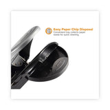 Bostitch® 40-Sheet EZ Squeeze Two-Hole Punch, 9/32" Holes, Black/Silver (ACI2340) Each