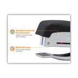 Bostitch® Deluxe Hand-Held Stapler, 20-Sheet Capacity, Black (BOS42100) Each