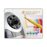 Bostitch® Super Pro 6 Commercial Electric Pencil Sharpener, AC-Powered, 6.13 x 10.69 x 9, Gray/Black (BOSEPS12HC) Each