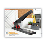 Bostitch® Antimicrobial 215-Sheet Extra Heavy-Duty Stapler, 215-Sheet Capacity, Black (BOS00540) Each