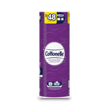 Cottonelle® Ultra ComfortCare Toilet Paper, Soft Tissue, Mega Rolls, Septic Safe, 2 Ply, White, 284 Sheets/Roll, 12 Rolls/Pack (KCC48596)