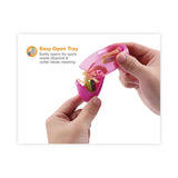 Bostitch® Twist-n-Sharp Pencil Sharpener, Two-Hole, 3.91 x 1.5 x 5.88, Randomly Assorted Colors, 6/Pack (BOSPS2ASSTPK) Pack of 6