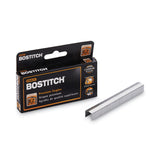 Bostitch® EZ Squeeze B8 PowerCrown Premium Staples, 0.38" Leg, 0.5" Crown, Steel, 1,200/Box (BOSSTCR75XHC1M) Box of 1000