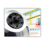 Bostitch® Super Pro 6 Commercial Electric Pencil Sharpener, AC-Powered, 6.13 x 10.69 x 9, Gray/Black (BOSEPS12HC) Each