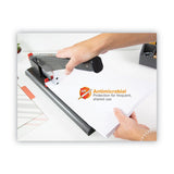 Bostitch® Antimicrobial 215-Sheet Extra Heavy-Duty Stapler, 215-Sheet Capacity, Black (BOS00540) Each