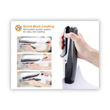 Bostitch® Standard Plier Stapler, 20-Sheet Capacity, 0.25" Staples, 2.5" Throat, Black/Gray (BOSSSP99) Each