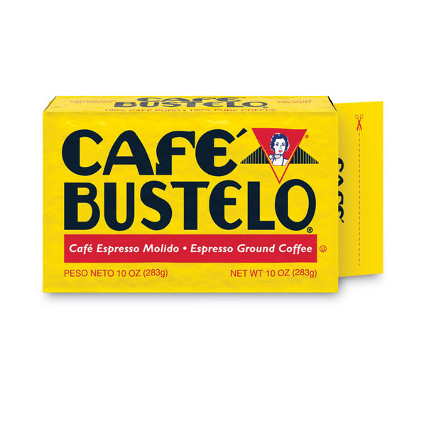 Café Bustelo Coffee, Espresso, 10 oz Brick Pack, 24/Carton (FOL01720CT)