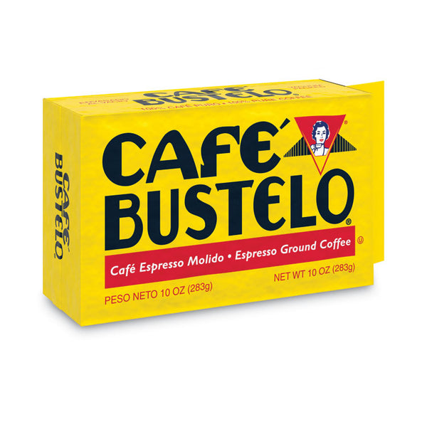 Café Bustelo Coffee, Espresso, 10 oz Brick Pack, 24/Carton (FOL01720CT)