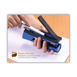 Bostitch® Dynamo Stapler, 20-Sheet Capacity, Blue (BOSB696RBLUE) Each