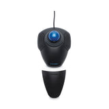 Kensington® Orbit Trackball with Scroll Ring, USB 2.0, Left/Right Hand Use, Black/Blue (KMW72337) Each