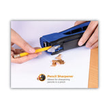 Bostitch® Dynamo Stapler, 20-Sheet Capacity, Blue (BOSB696RBLUE) Each